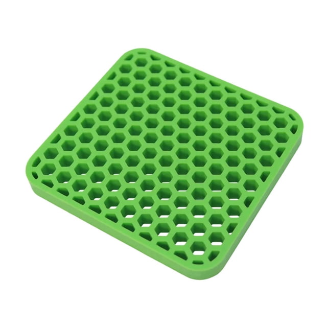 jinwen Têtes de Réparation de Dents de Voiture Embouts Planche de Rangement Outil Essentiel Accessoires Silicone Vert
