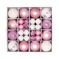thumbnail image 1 of Pisexur Christmas Balls Ornaments for Xmas Tree, 44Pcs Shatterproof Christmas Tree Decorations, Tree Hanging Balls Christmas Balls Ornaments Set for Party Wedding Decoration, 1 of 6