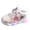 White, variant on dmqupv Boys Light Up Athletic Shoes Girls' Sneakers With Lights Casual Shoes With Soft Soles And Comfortable Casual Sports Shoes Red,Size for US 6