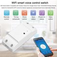 thumbnail image 4 of Riwcyla WiFi Smart Switch Compatible avec et pour Minuterie Domestique 10A2200W Télécommande Sans Fil Switch pour Android IOS Contrôle par Application pour Appareils Électriques Module Universel d'Automatisation Domestique Smart, 4 of 6