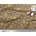 thumbnail image 3 of Soimoi Poly Georgette Fabric Filigree Damask Fabric Prints By Yard 42 Inch Wide, 3 of 3