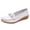 White, variant on Women's Shoes Comfortable Walking Flat Womens Dress Shoes Flat Shoes for Women Dressy Wide Feet Loafer On Leather Driving Flat Shoes Women Wide Flat Shoe Laces for Women Outdoor Shoes for
