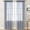Gray GY, variant on PpgejGEK Solid Color Semi Sheer Curtains Rod Pocket Style Light Filtering Polyester Window Drapes for Living Room Bedroom Privacy Soft Fabric Multiple Color Choices 213x132cm