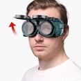 thumbnail image 4 of Lunettes de Soudage Outoloxit Pliables avec Conception Relevable, Bandeau Élastique Confortable et Monture Rembourrée, Verres Résistants aux Rayures pour Soudage Industriel, Découpe, Soudage, 4 of 7