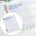 thumbnail image 2 of Harpily Notebooks for School Notebook Refillable Notebook and Filler Paper Notebooks College Ruled with Dividers Transparent Covers for Home School One Size White, 2 of 9
