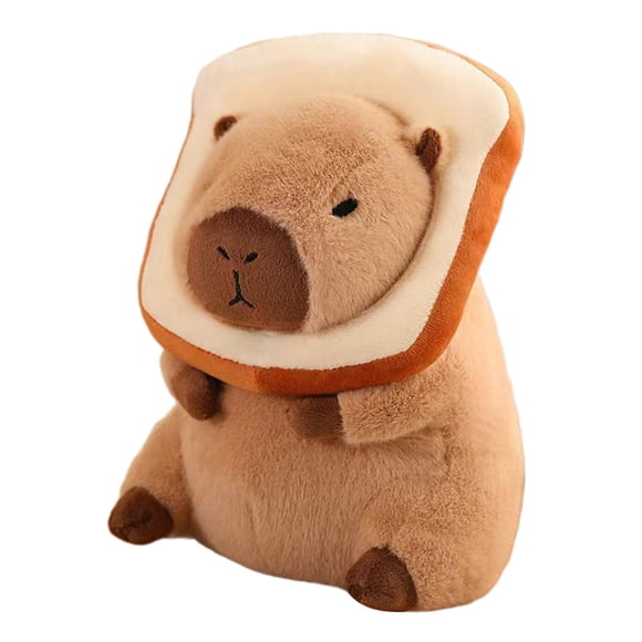 Bunblic Capybara Doll, Cute Capybara Stuffed Animal, Kids Room Decor, Collectible Capybara Toy for Children Gifts Toast