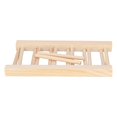 thumbnail image 2 of Bamboo Dish Plate, Dish Rack Pine Wood Environmental Friendly Lightweight Portable  For Kitchen For Dinning Room 5 Grids 23cm,5 Grids 28cm,3 Grids 18cm, 2 of 8