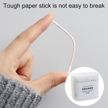 200Pcs/400Pcs Multifunctional Cotton Swab Good Adsorption Not Easy to Fall Off Eco-friendly Dual-head Cotton Buds for Home