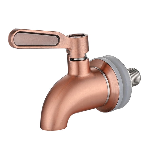 16mm Spigot Faucet Barrel Beverage Dispenser Replacement Bar Rose Gold
