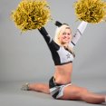 thumbnail image 2 of EeaseCA 4pcs Cheerleader Pom Poms Cheerleading Cheering Props for Sports Game Dance Party, 2 of 7