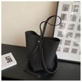 thumbnail image 1 of LinYooLi Female Large Capacity Tote Bag Soft Leather Shopping Bag Luxury Classic Design Handbags Ladys Simple Trendy Shoulder Bag, 1 of 6