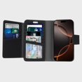 thumbnail image 1 of Caseco iPhone 16 Pro Leather Wallet Case With Mag-Safe - Sunset Blvd, 1 of 1