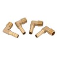 thumbnail image 1 of Ardillon de Tuyau, 4pcs en Laiton Filetage Mâle Tuyau de Coude Ardillon Efficacité Optimale, 1 of 8