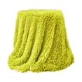 thumbnail image 2 of TopLLC Couverture en Peluche de Couleur Unie Couverture Couverture de Canapé Housse de Couverture Couverture de Lit Couverture de Queue, 2 of 3