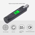 thumbnail image 3 of Breathalyzer, Professional Grade Portable Breath Alcohol Tester, Accurate Alcohol Breathalyzer, Quick Response Wire less Portable Drunk Analyzer for Personal & Professional Use, 3 of 7