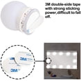 thumbnail image 2 of Vanity Lights for Mirror, DIY Hollywood Lighted Makeup Vanity Mirror Dimmable Lights, 2 of 4