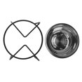 thumbnail image 1 of Portable Pet Feeders, Stainless Steel Cat Food Bowl, Raised Slow Feeder With Slip  Mat, High Capacity Elevated Pet Bowl For Cats Small Dogs, Elevated Design, Reduced Neck Strain, 1 of 8