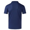 thumbnail image 3 of Dealovy 2pc Womens Plus Size Tops Short Sleeve Lapel Collared Quick Dry Athletic Golf Active Gym T-Shirts, 3 of 5