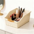 thumbnail image 4 of Wuztai Multi Functional Storage Box with Wheels, Large Capacity Plastic Storage Basket for Bathroom Kitchen, Home Organization Box with Pulley and Handle for Snacks Drinks, 4 of 6