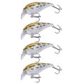 thumbnail image 1 of 4 Pcs Leurre Roche à Manivelle en Plastique Simulé Artificiel pour Minnow Accessoire de Pêche2#, 1 of 14