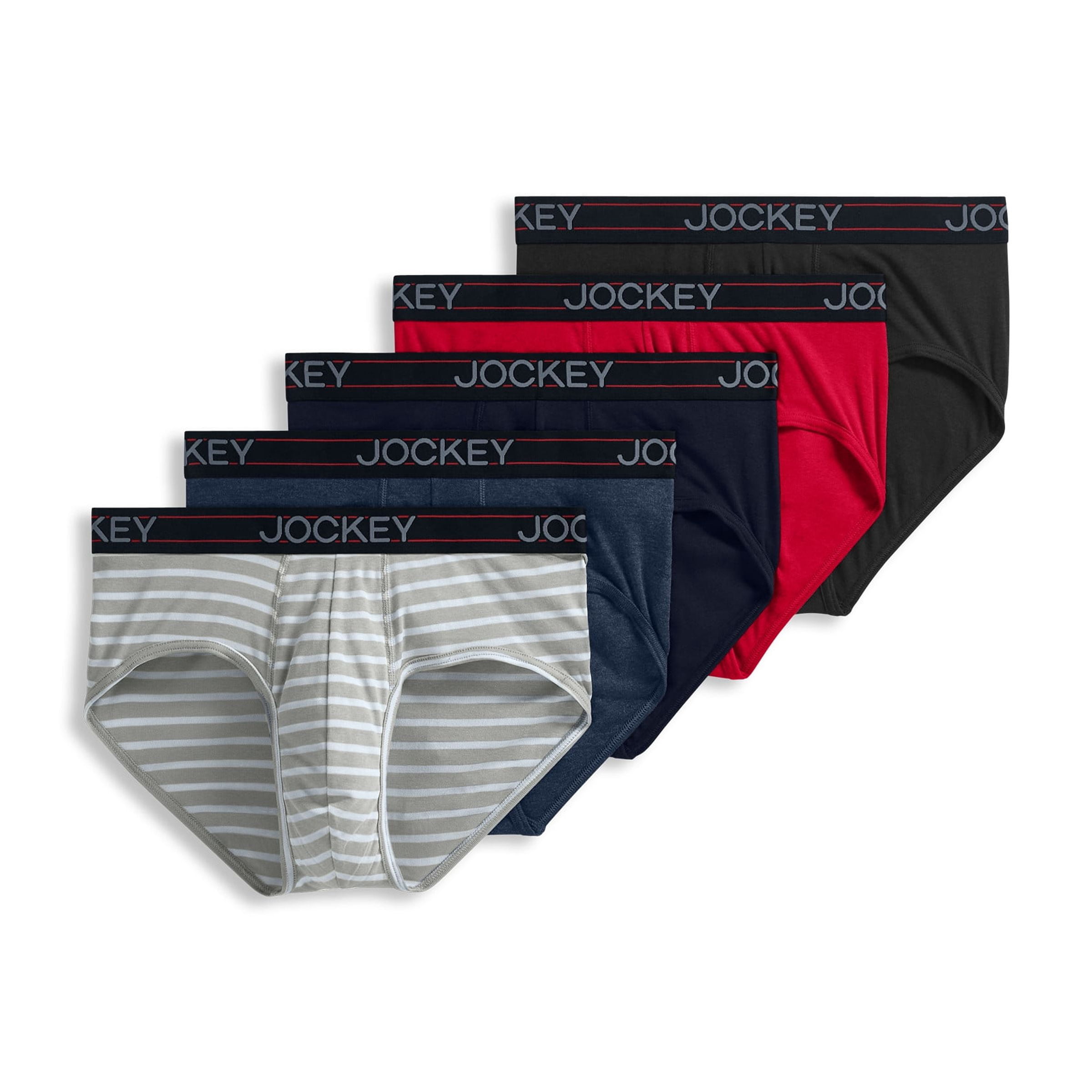 Jockey Slip pour Homme en Mélange de Coton Léger - Lot de 5