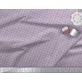 thumbnail image 2 of Soimoi Velvet Fabric Geometric Small Print Fabric by Yard 58 Inch Wide, 2 of 3