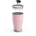 thumbnail image 3 of Thermos 12 Oz Stainless Steel Vacuum Insulated Tumbler w/Slide Lock Lid, Pink, 3 of 5