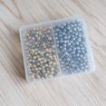 thumbnail image 4 of 400pcs Metal Colour 4 MM Pin Plastic Head Pushpins Ball Shape Map Pin Round, 4 of 8