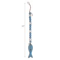 thumbnail image 2 of IH Casa Decor Wood Garland Perlé Avec Du Poisson 17" - Ensemble De 2, 2 of 3