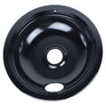 thumbnail image 2 of Certified Appliance Accessories Replacement Drip Bowls Style A 2 Large 8 Inch & 2 Small 6 Inch for Whirlpool Kenmore Frigidaire & Maytag Electric Ranges Black Porcelain, 2 of 5