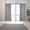 D, variant on Blackout Curtains for Bedroom, ZZkhGO Sound Insulating Thermal Curtain Panel Pair, 63x52 Inch Noise Reducing Room Darkening Curtains for Sleep