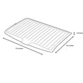 thumbnail image 2 of Kitchen Utility Draining Board Light Weight Space Efficient Water Drain Dish Stand Dryer Countertop Dish Drainer Rack Small Drying Rack for Bottles Stainless Steel Racks for Storage 40 in Dish Drying, 2 of 3