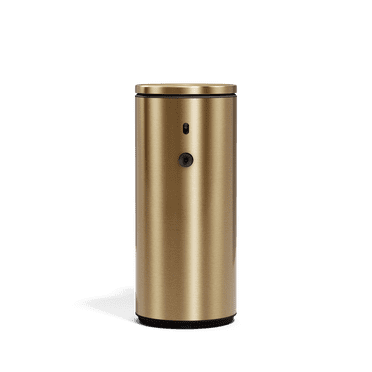 Simplehuman 9 oz. Rechargeable Liquid Sensor Soap Pump, High-Grade Brass Stainless Steel