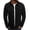 Black, variant on Fall Winter Savings Miqool Men's Slim Fit Denim Jacket Classic Long Sleeve Button Down Jean Jacket Vintage Washed Denim Trucker Jackets with Pockets