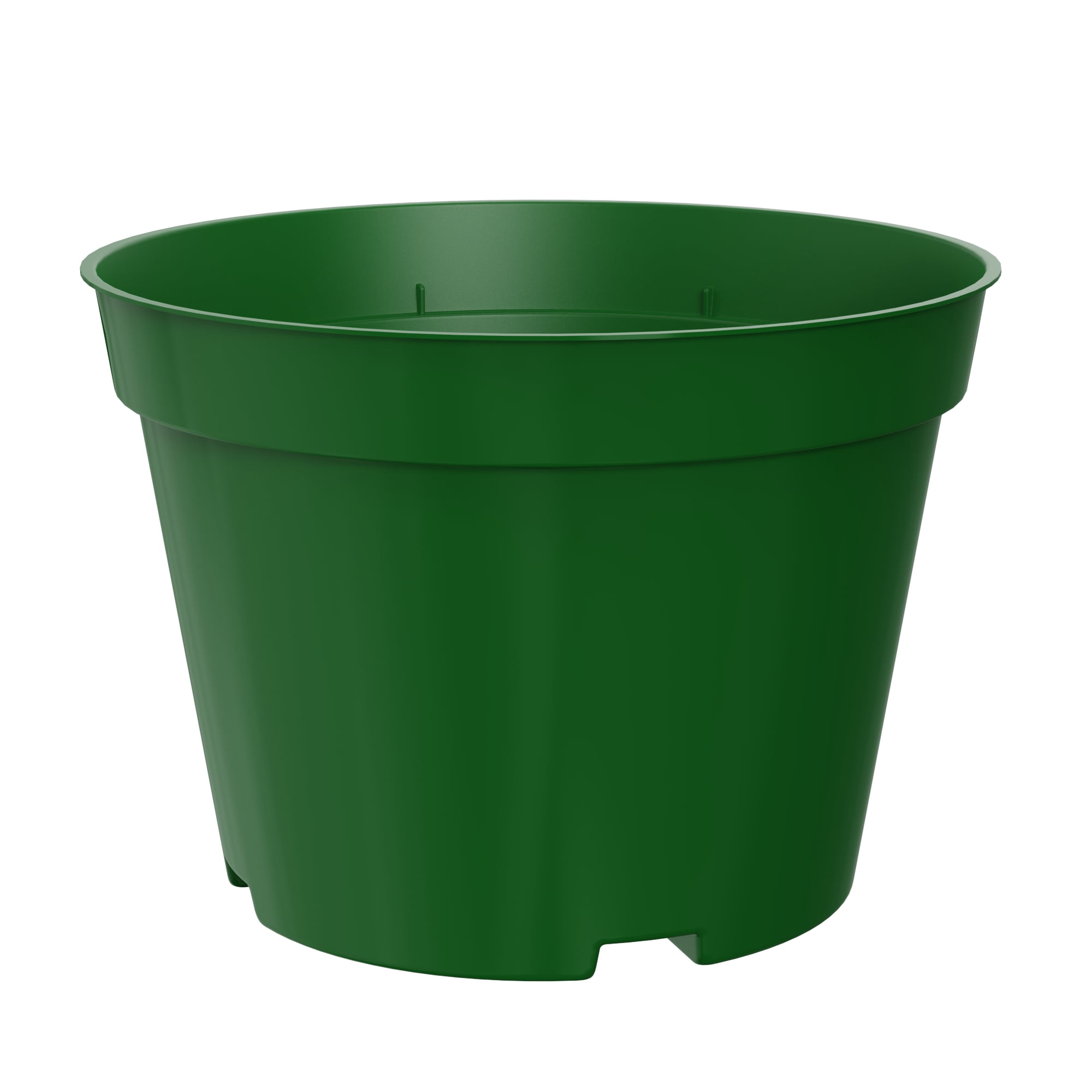 Mainstays 10 inch Grower Pot - Green Planter with Drainage