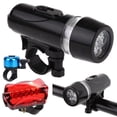 thumbnail image 2 of Kyusrd Summer Outdoor Patio Deals！ Lamp Bike Bicycle Front LED Light + Rear Flashlight, 2 of 7