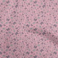 thumbnail image 1 of oneOone Polyester Spandex Pink Fabric Butterflies Dress Material Fabric Print Fabric By The Yard 56 Inch Wide, 1 of 4