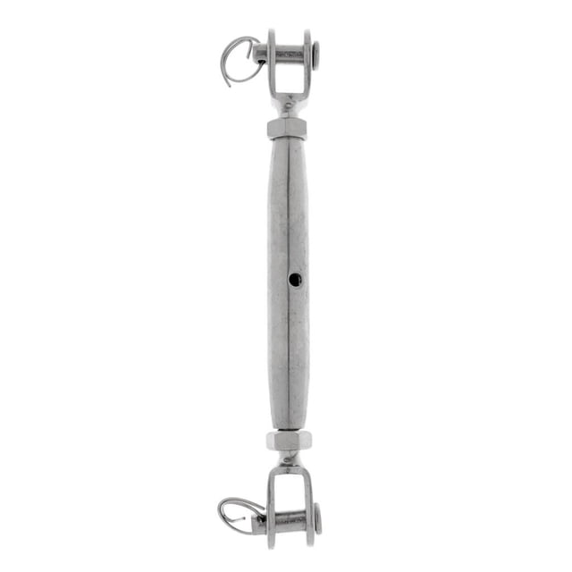 facefd Marine 304 Stainless Steel Jaw/Jaw Closed Body Turnbuckle Rigging Screw 10mm