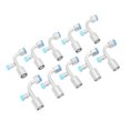 thumbnail image 4 of Air Conditioning Aluminum Joint,10PCS Car AC Hose Auto AC Hose Adapter Car AC Hose Fitting Modern Innovation, 4 of 14