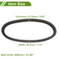 thumbnail image 4 of Unique Bargains Drive Belt for Yamaha CP250 Maxam 2005-2012 V-Belt, 4 of 7