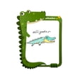thumbnail image 1 of Cartoon Pattern Lovely Dry Erase Board Message Board Magnetic Whiteboard, 66*49cm - Crocodile, 1 of 8