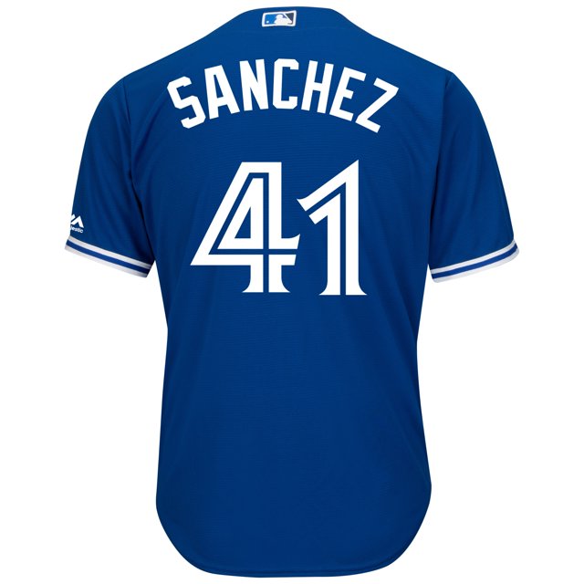 Aaron Sanchez Toronto Blue Jays Maillot Réplique Extérieur Cool Base