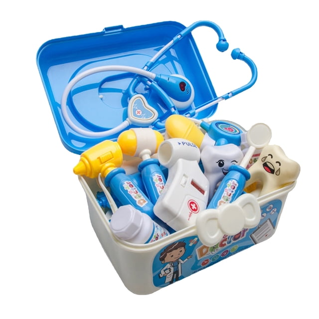 Kids Doctor Kit, Durable Plastic Toddler Doctor Kit High Safety 33Pcs for Education