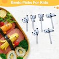 thumbnail image 4 of Animal Fruit Forks Cartoon Kid Snack Cake Dessert Food Fruit Pick Toothpic A2J4, 4 of 8