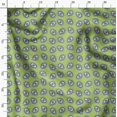 thumbnail image 3 of Soimoi Modal Satin Fabric Abstracts Abstract Print Fabric by the Yard 42 Inch Wide, 3 of 6