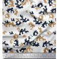 thumbnail image 1 of Soimoi Brown Rayon Fabric Camouflage Texture Print Fabric by Yard 42 Inch Wide, 1 of 3