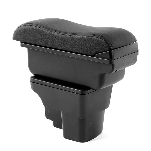 Console Accoudoir Boîte Accoudoir Rangement Central Accoudoir Organisateur Voiture Intérieur Accessoire Central Console Accoudoir Organisateur Boîte Conteneur Remplacement Adapté pour Kia Rio 3 2012-2016