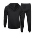 thumbnail image 2 of Men's Casual Tracksuit Set Long Sleeve Full-Zip Running Jogging Athletic Sweat Suits, 2 of 9