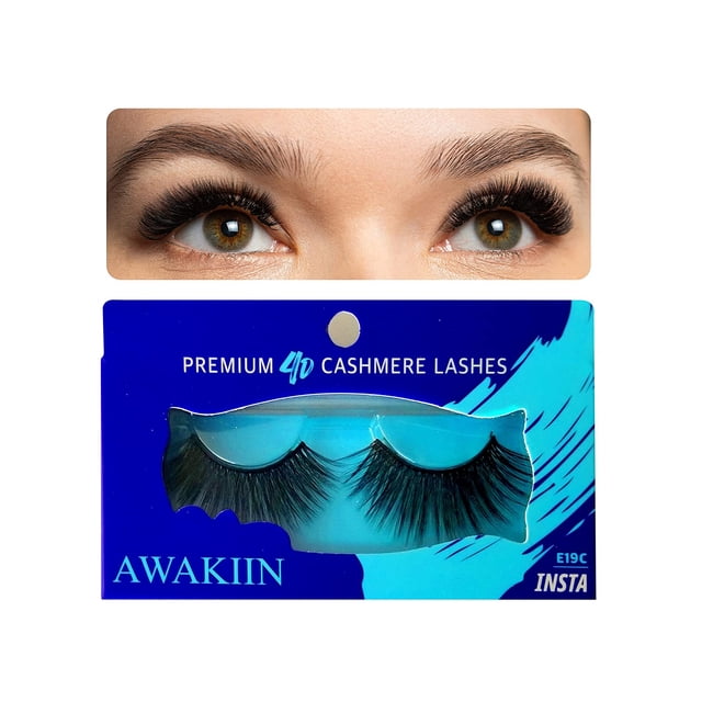 Faux Cils Naturels en Cachemire 4D de Qualité Supérieure Faux Cils Naturels - Insta