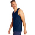 thumbnail image 2 of Hanes Mens X-Temp Performance Tank 2-Pack, L, Deep Royal, 2 of 3